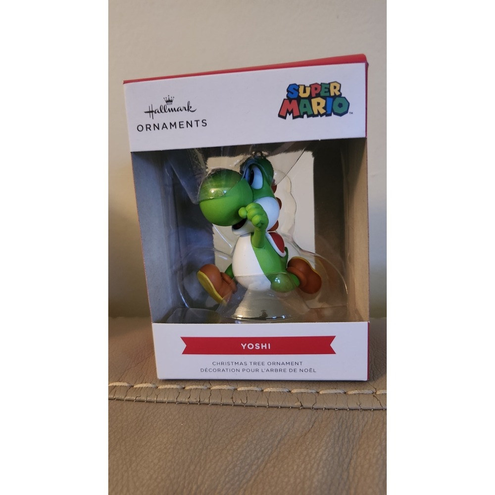 Hallmark Nintendo Super Mario YOSHI Christmas Ornament NEW